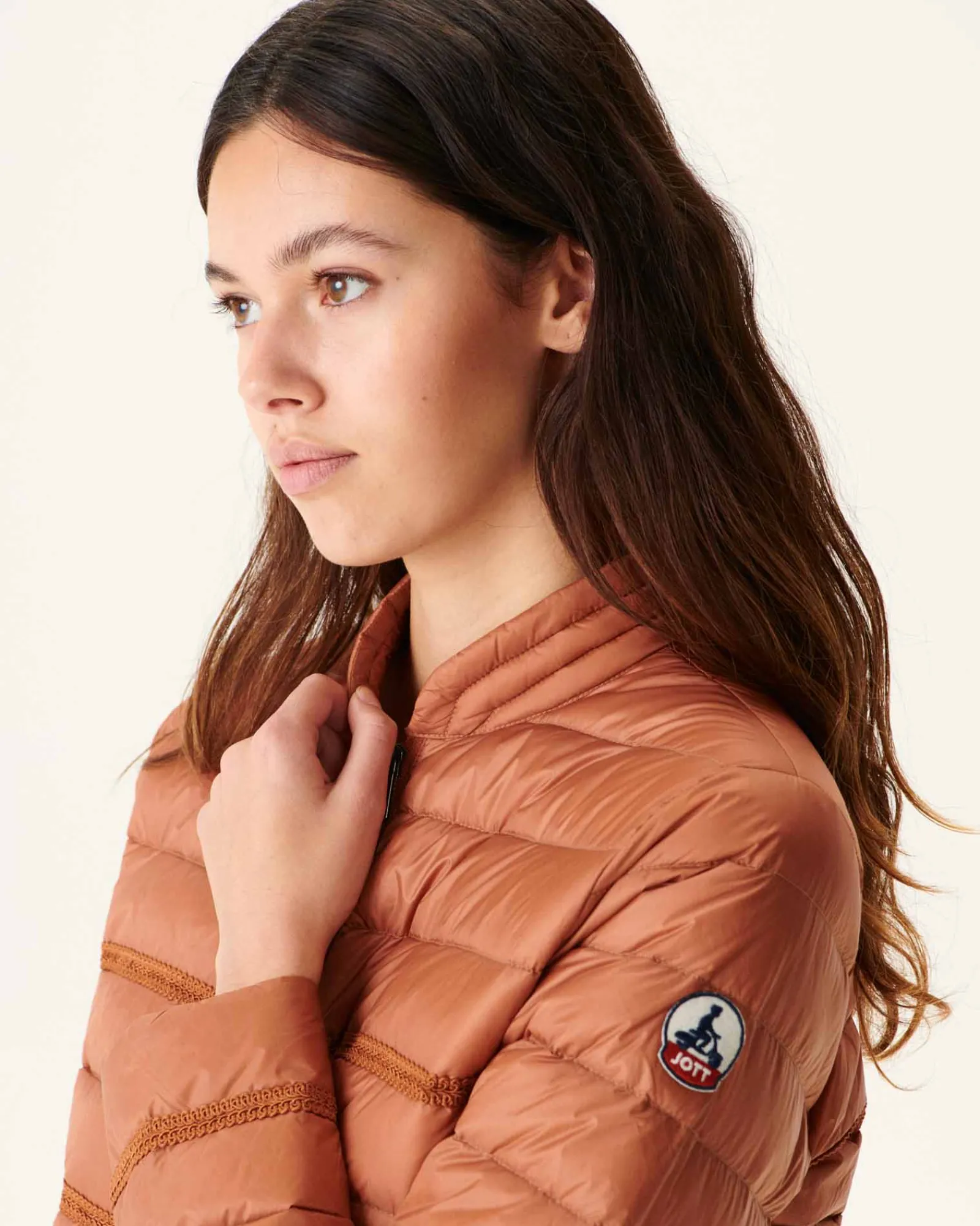 Veste Courte Legere Camel Andorra*JOTT Best Sale
