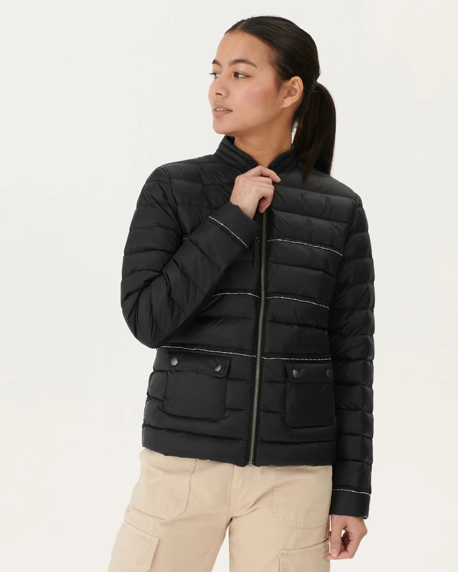 Veste Courte Legere Noir Andorra*JOTT Flash Sale