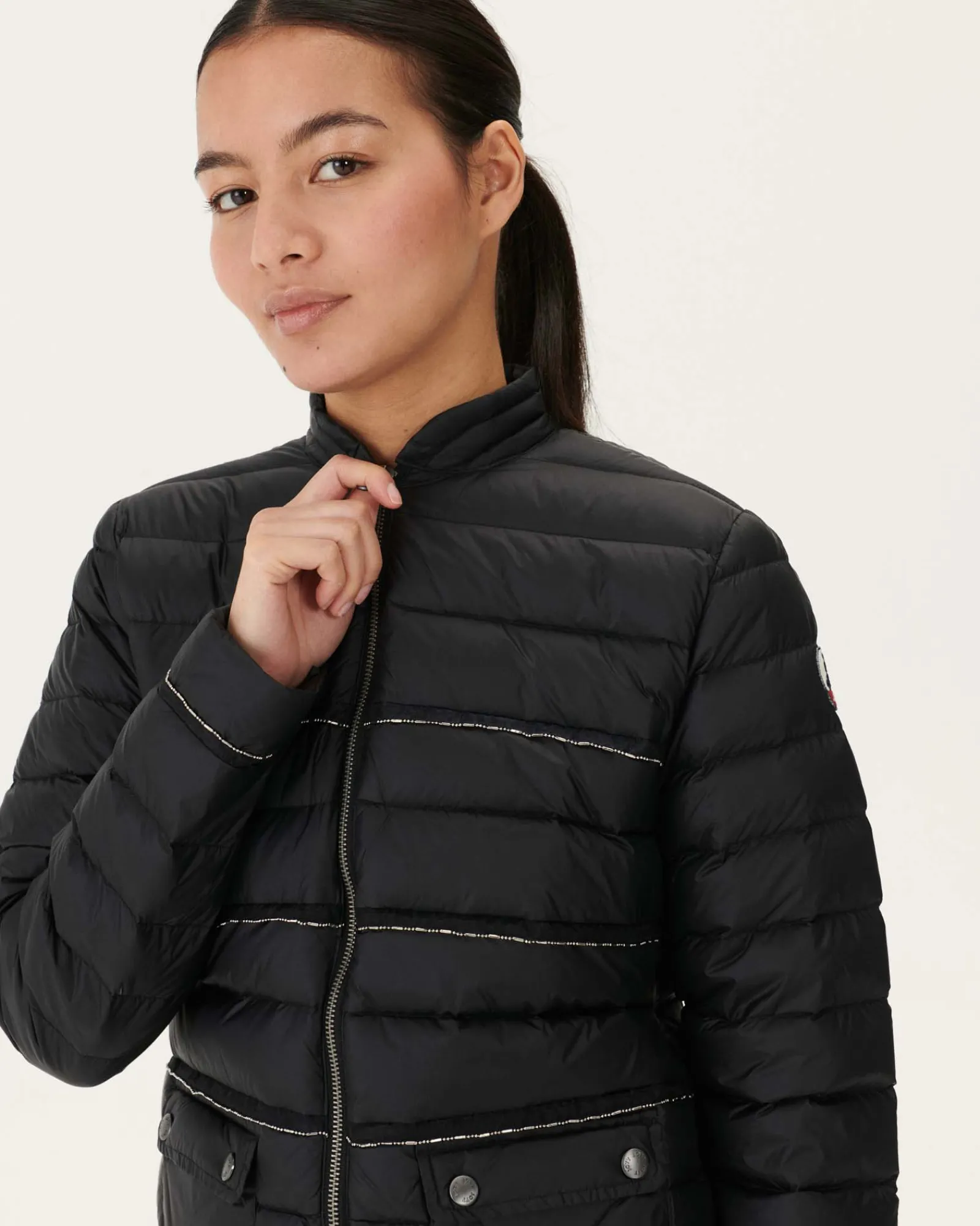 Veste Courte Legere Noir Andorra*JOTT Flash Sale
