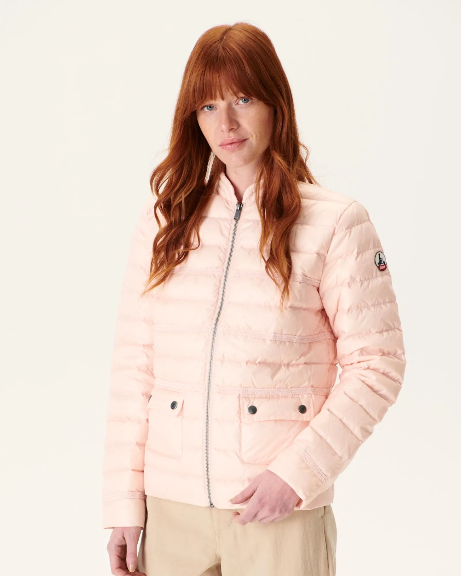 Veste Courte Legere Rose Clair Andorra*JOTT Flash Sale