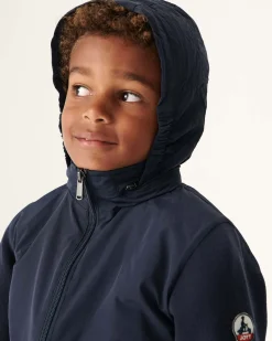 Veste Legere A Capuche Marine Enfant Real*JOTT Flash Sale