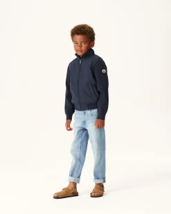 Veste Legere A Capuche Marine Enfant Real*JOTT Flash Sale