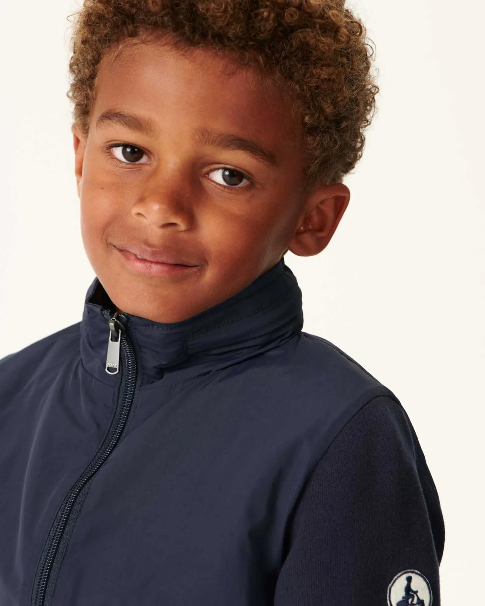 Veste Legere A Capuche Marine Enfant Real*JOTT Flash Sale
