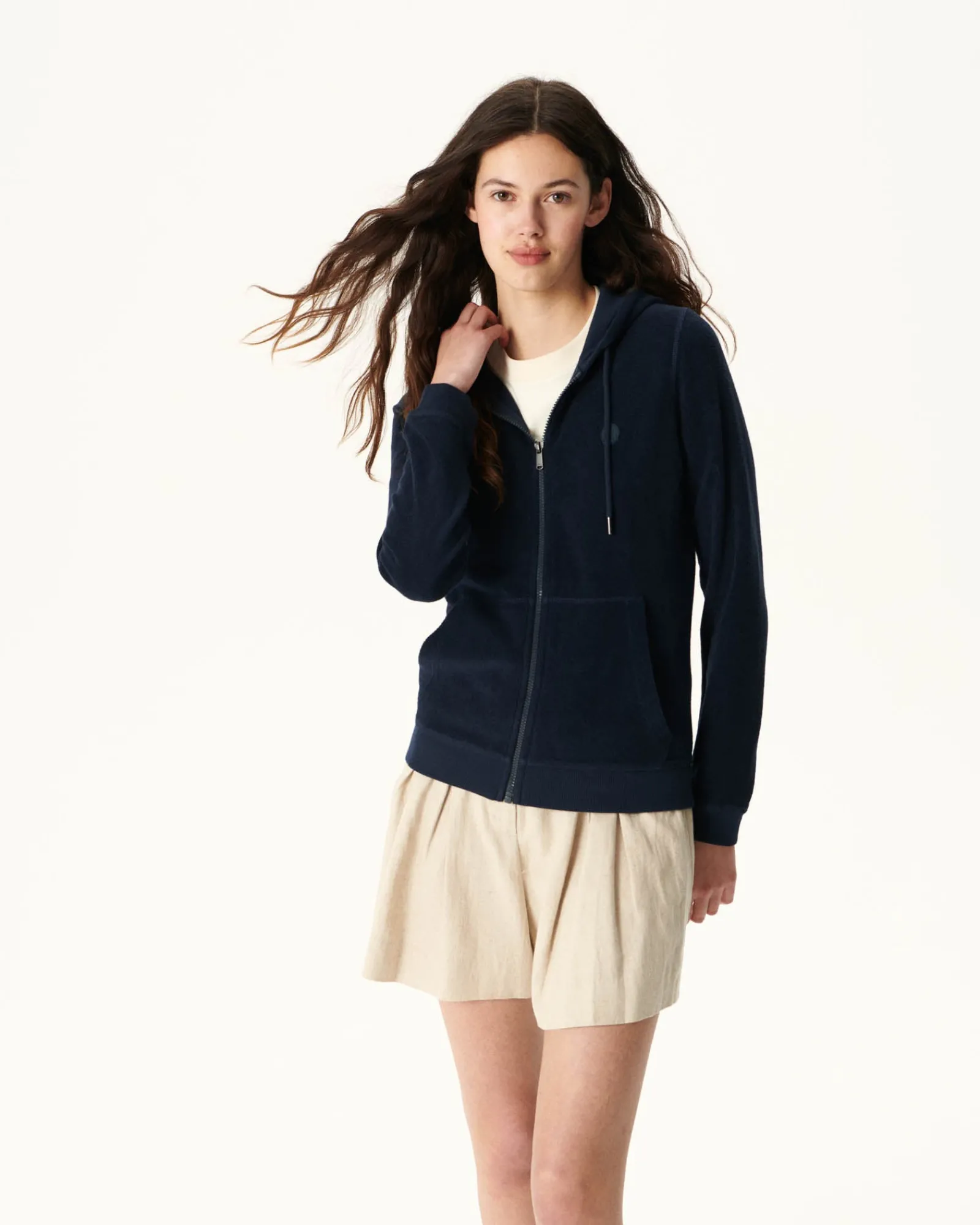 Veste Zipee Eponge Marine Corail*JOTT Cheap