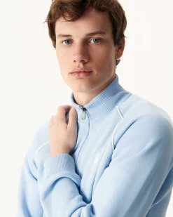 Veste Zipee Homme En Coton Biologique Bleu Clair Craig*JOTT Shop
