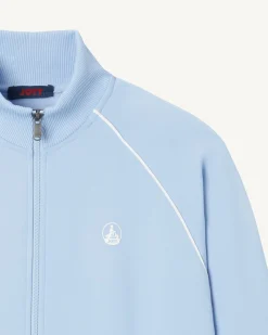 Veste Zipee Homme En Coton Biologique Bleu Clair Craig*JOTT Shop