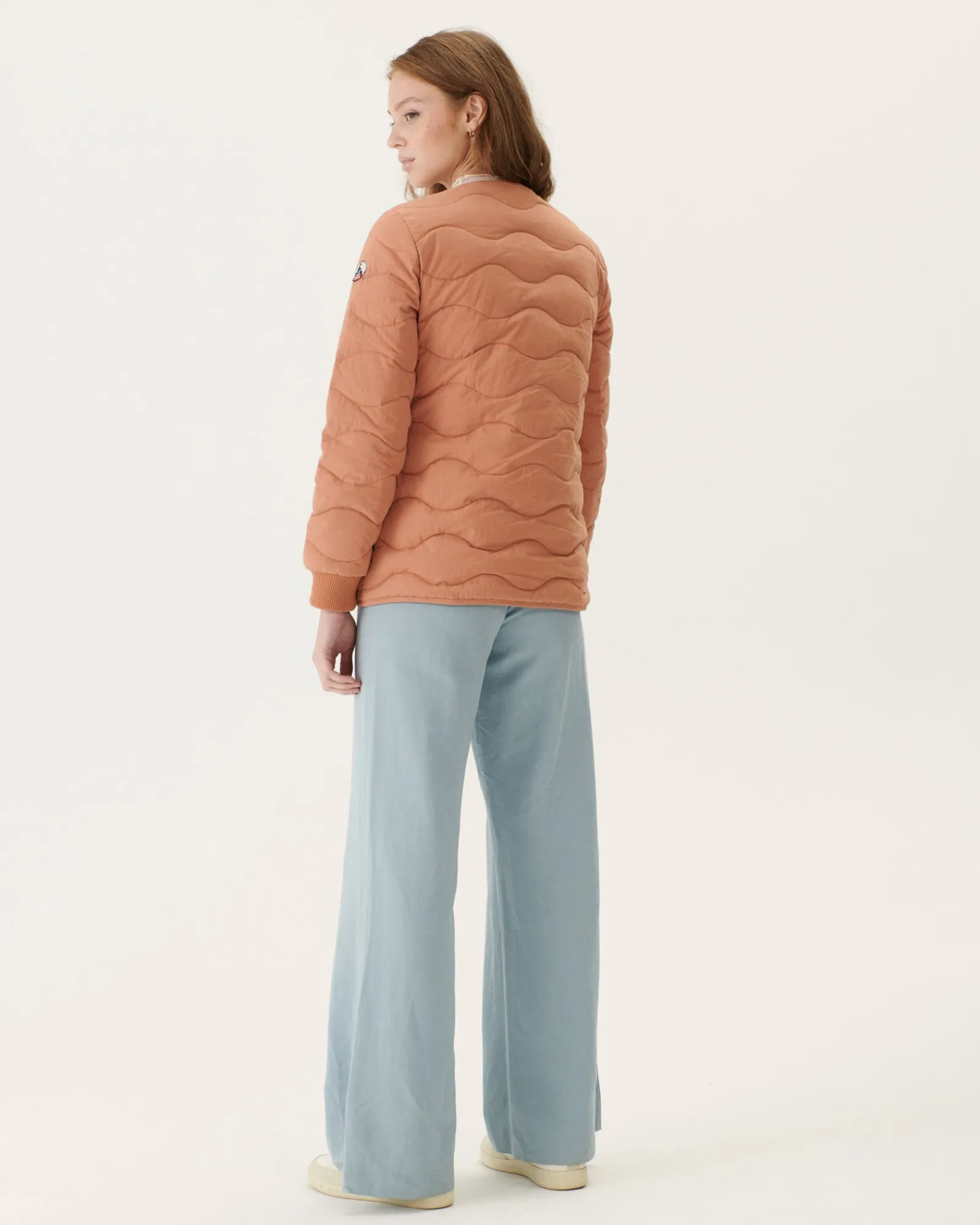 Veste Zippee Col V Camel Alexia*JOTT Best