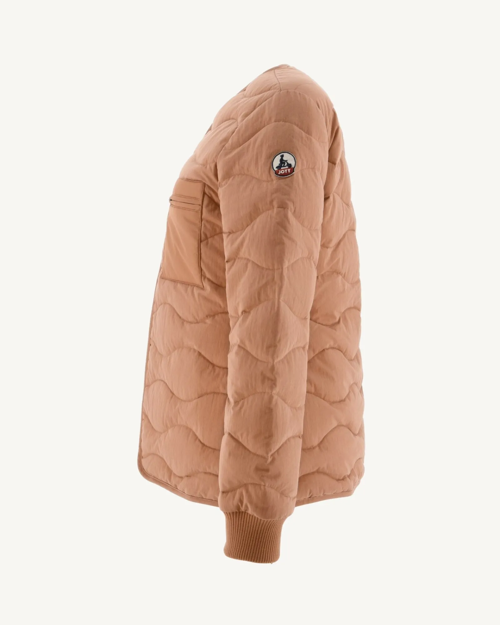 Veste Zippee Col V Camel Alexia*JOTT Best