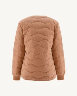 Veste Zippee Col V Camel Alexia*JOTT Best