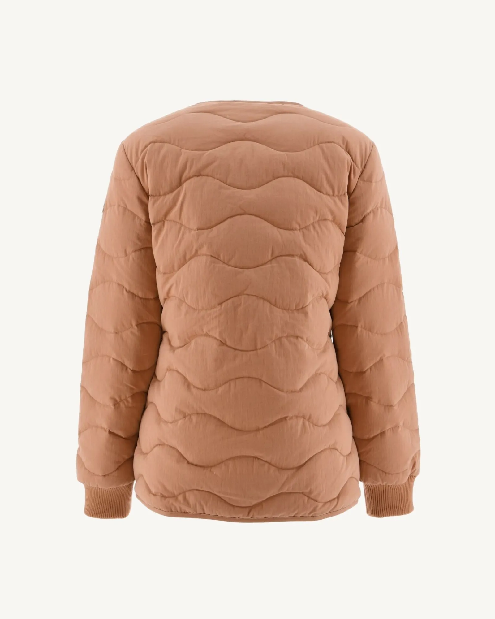 Veste Zippee Col V Camel Alexia*JOTT Best