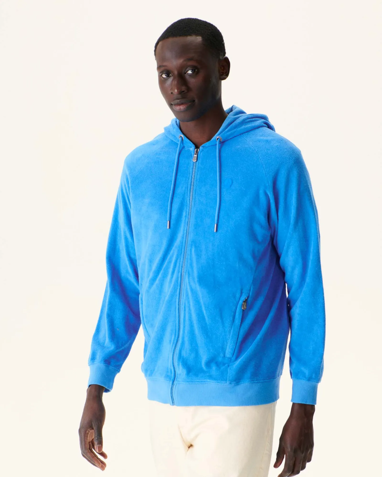 Veste Zippee Eponge A Capuche Azur Nazare*JOTT Best Sale