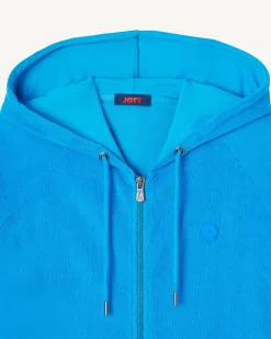 Veste Zippee Eponge A Capuche Azur Nazare*JOTT Best Sale