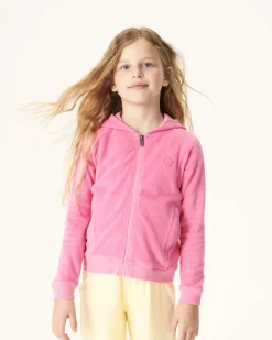 Veste Zippee Eponge Rose Intense Enfant Volta*JOTT Best Sale