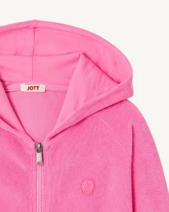 Veste Zippee Eponge Rose Intense Enfant Volta*JOTT Best Sale