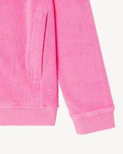 Veste Zippee Eponge Rose Intense Enfant Volta*JOTT Best Sale
