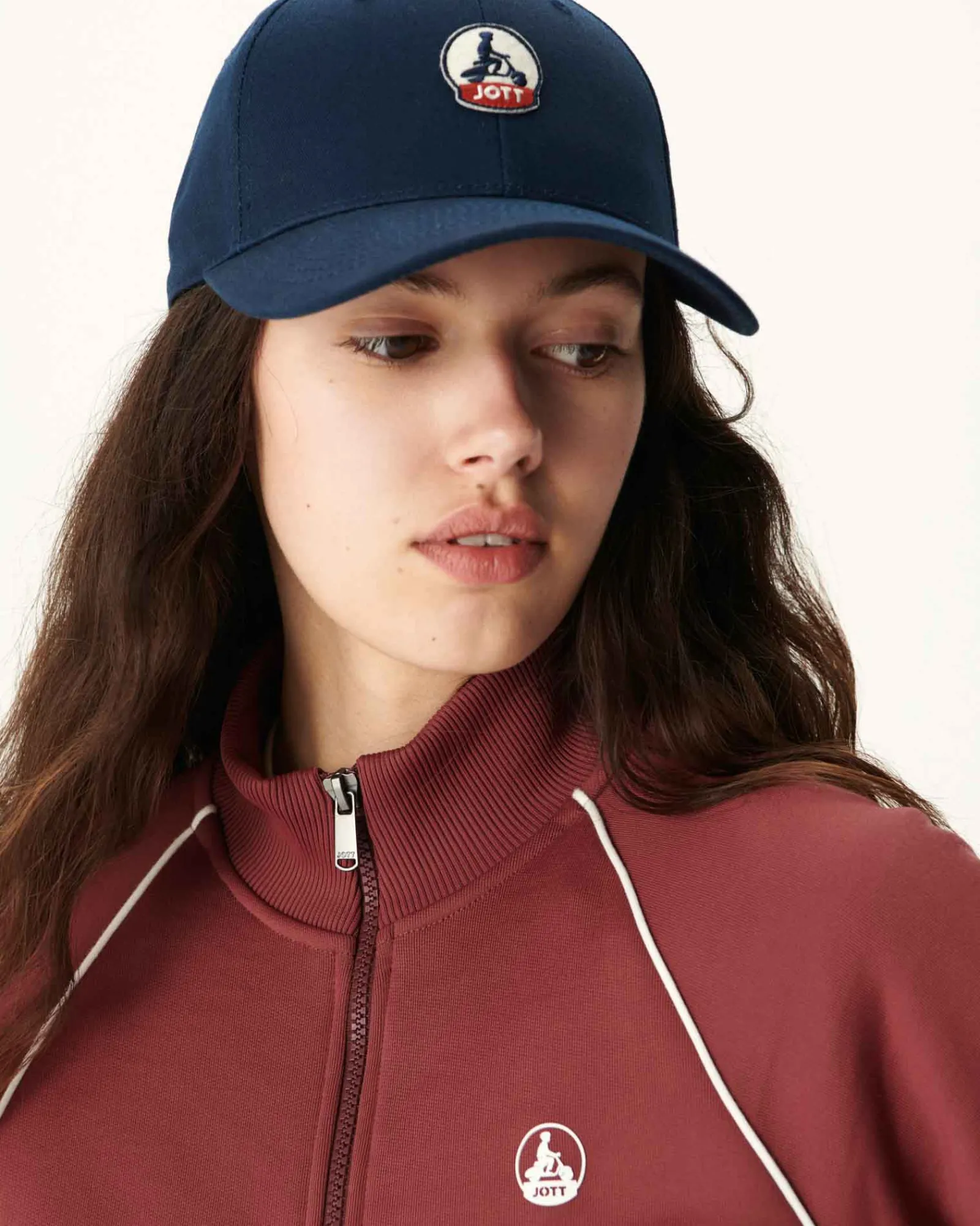 Veste Zippee Femme En Coton Biologique Bordeaux Rocha*JOTT Shop