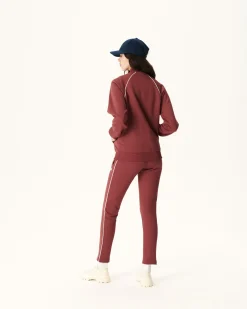 Veste Zippee Femme En Coton Biologique Bordeaux Rocha*JOTT Shop