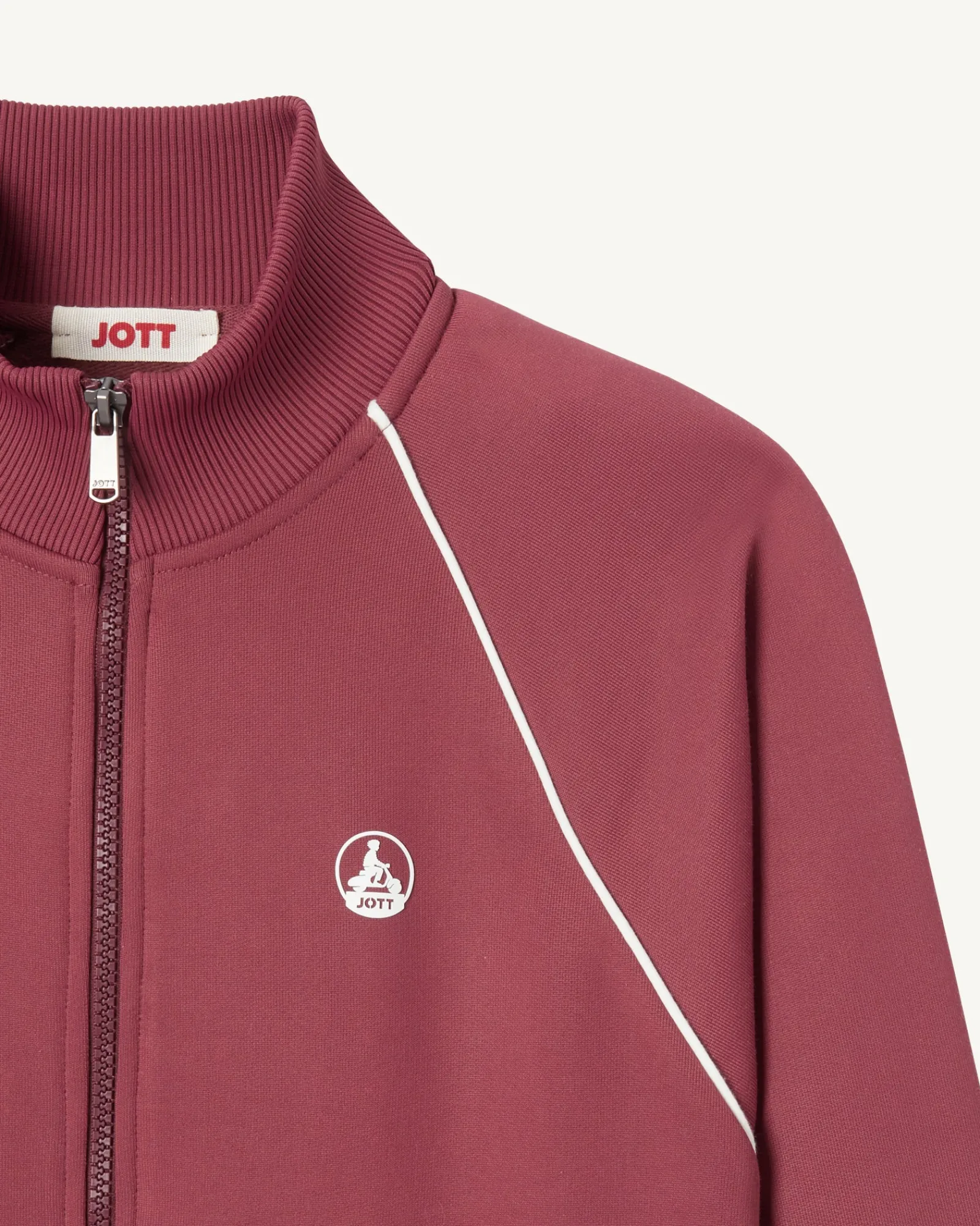 Veste Zippee Femme En Coton Biologique Bordeaux Rocha*JOTT Shop
